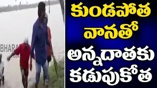 Heavy Rains Hit Paddy Fields  || Heavy Rains Brings Problem To Farmers | West Godavari