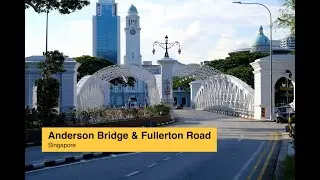 Anderson Bridge & Fullerton Road Before It Was Pedestrianised