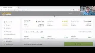 Yieldnodes Deutsch - Rundgang durch das Backoffice mit Live Reinvestition
