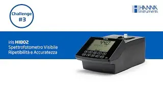 Spettrofotometro HI802 - Challenge 3 di Ripetibilit&agrave; e Accuratezza