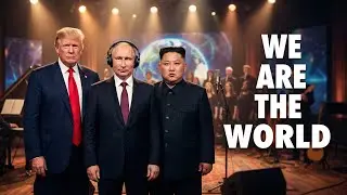 WE ARE THE WORLD FT DONALD TRUMP, PUTIN & XI PING 