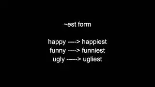 Korean Superlatives and Comparatives