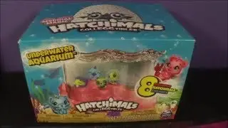 Открытие коллекционных подводных аквариумов Hatchimals Mermal Magic!