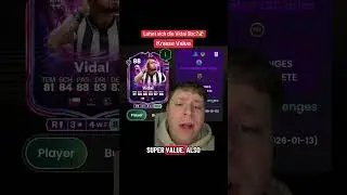 Lohnt sich die Vidal sbc ? #fifa #ultimateteam #reaction #fifaultimateteam #sbc #live