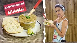 APRENDA A FAZER  PATÊ DE LENTILHA