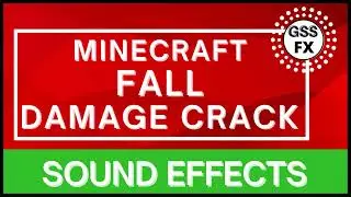Minecraft Fall Damage Crack Sound fx | free Minecraft Fall Damage Crack Sfx |GSS FX