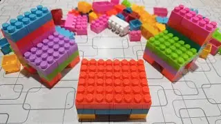 Fun with Blocks:Make Chairs🪑 and Table with Blocks/Building Blocks Creations for kids #funwithblocks