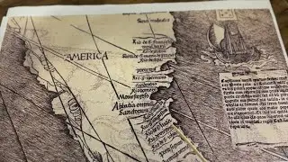 ASMR History | Was America named after a &ldquo;shady&rdquo; explorer? #maptracing #history #asmr #fallasleep