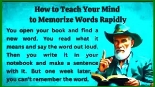 Improve Your English How To Remember Words  graded Reader   English Listening Practice