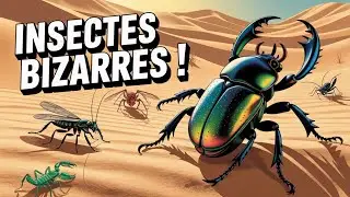 Des faits &eacute;tranges sur les insectes du d&eacute;sert, toutes des choses &eacute;tranges !