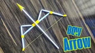 This Paper BOW shoots Paper ARROWS || How to Make Bow and Arrow Origami That Working || Robo Crafts 