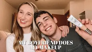 MY BOYFRIEND DOES MY MAKEUP CHALLENGE