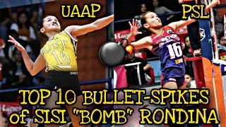 TOP 10 BULLET-SPIKES OF SISI RONDINA | CHERRY 