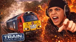ANYME S'ENERVE contre la REF 67 de BRAINROT sur TRAIN SIMULATOR  !!!