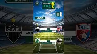 🔥HOJE TEM MAIS CAMPEONATO MINEIRO! CONFIRA OS JOGOS QUE ENCERRAM A 1&ordf; RODADA #futebol #shortsfutebol