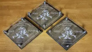 How to create a custom wood and acrylic award on your CNC