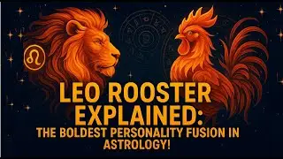Leo Rooster EXPLAINED: The Boldest Personality Fusion in Astrology!