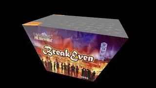 Break Even 36 Schuss Batterie von Diamond Feuerwerk