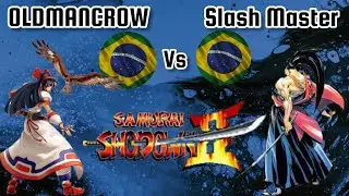 Samurai Shodown II /Shin Samurai Spirits ((OLDMANCROW VS  Slash Master))Fighcade2 Online  12/07/2024