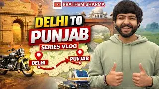 Welcome to Punjab🌾||pt-1|| Royal Enfield service centre in Punjab😱||Pratham Sharma 