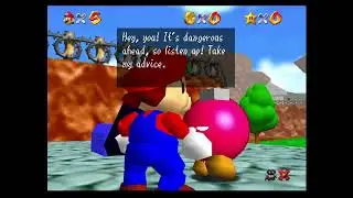 Mario 64 - RetroArch (Mupen64Plus-Next - Gliden64)
