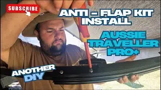УСТАНОВКА КАРАВАНА СВОИМИ РУКАМИ - Установка комплекта защиты от створки Aussie Traveller Pro+ #c...