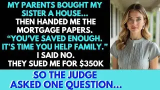 My Parents Demanded I Pay My Sister’s Mortgage  When I Refused, They Sued Me for $350K