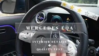 Mercedes-Benz EQA (2022) | Interior Details And Quality Test