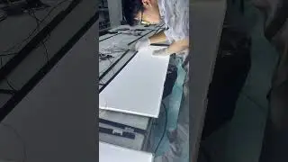 How We Inspect Bar LCD Displays &mdash; Light Spot & Dust Test  Factory Quality Control #barscreen