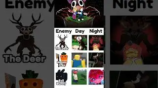 99 Nights In The Forest Enemies be like 🦌 #roblox #robloxmemes