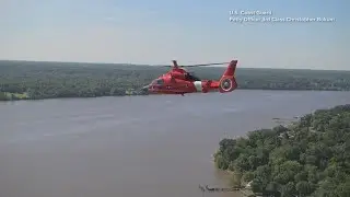Coast Guard 'Blackjack' unit intercepts unidentified aircraft in restricted airspace around DC