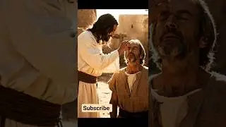 jesus opened eyes blind man@Telugu christian media. subscribe.