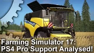 [4K] Farming Simulator 17: Surprisingly Good on PS4 Pro!
