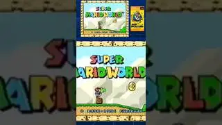 🍄SUPER MARIO WORLD🍄 sur la K7 promotionnelle Super Nintendo de 1992‼️ #supernintendo #nintendo