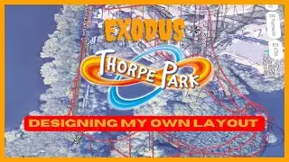 Designing My Own Project Exodus for Thorpe Park ( Parkitect )