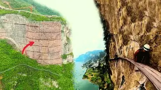 What are Chinese ENGINEERS doing with this giant mountain? Top notch engineering | Wonder of China