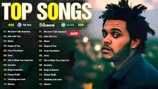 The Weeknd, Ed Sheeran, Bruno Mars, Justin Bieber, Maroon 5 🎶 Billboard 🍁 Spotify Playlist 2025