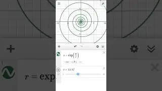 golden ratio in desmos graphing calculator #desmos #math #desmosart #animation #mathanimation #graph