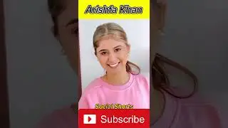 Arishfa Khan old to young Journey transformation #arishfakhan #shorts #short