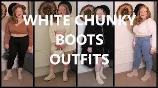 STYLING CHUNKY WHITE ANKLE BOOTS OUTFITS | COLOURMEEUNICE | MEEUNICE
