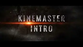 How to make a cinematic intro in Kinemaster | kinemaster cinematic title intro tutorial