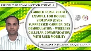 Lec 16| Principles of Communication Systems-I |Carrier Phase Offset for (DSBSC) | IIT KANPUR