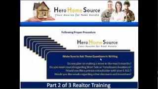Hero Home Source Realtor Training Part 2 of 3