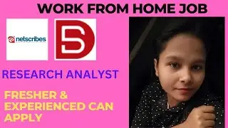 JOB 45 - WORK FROM HOME JOB / NETSCRIBES/ DATAMATICS/ FRESHER / EXPERIENCED/ HOUSEWIVES CAN APPLY