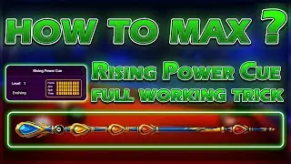 😍8 Ball Pool | How to Max Rising Power Cue FAST 🔥 | 😊Shaban 8 Ball Pool Trick + Tips 2025