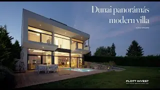 Elad&oacute; dunai panor&aacute;m&aacute;s modern villa Szentendr&eacute;n - Flott Invest