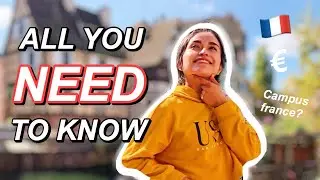 HOW MUCH STUDYING ABROAD IN FRANCE IN 2020 COST? // THE APPLICATION PROCESS
