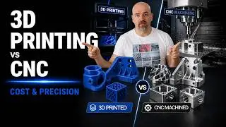 3D printing Vs.CNC machining services by JLC3DP