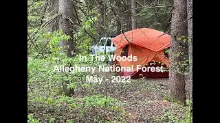 S4:E4 - JEEP OVERLANDING & DISPERSED CAMPING - ALLEGHENY NF - USING GAZELLE T4 TENT