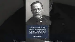 Louis Pasteur - Quote #shorts #louispasteur
